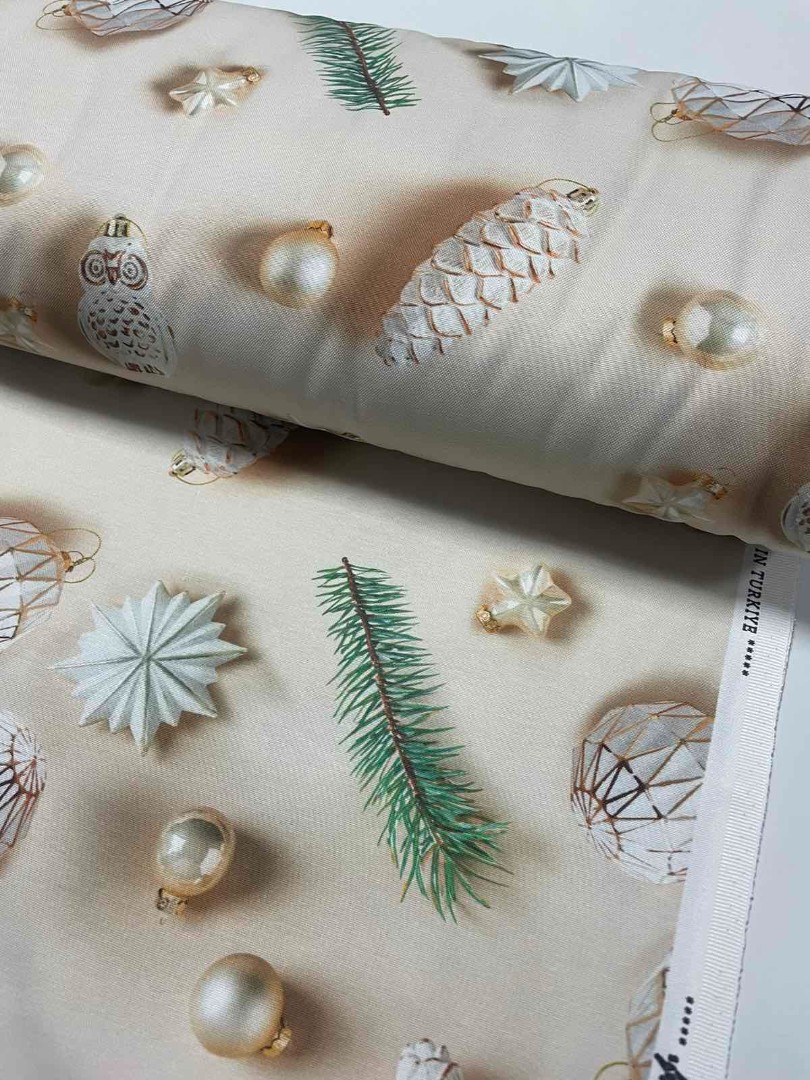 Тефлонова тканина Новорічні іграшки Тефлонова тканина Новорічні іграшки
