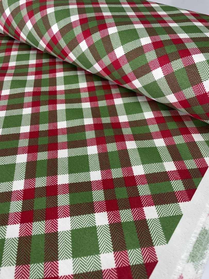 Тефлонова тканина Новорічна клітинка Тефлонова тканина Новорічна клітинка