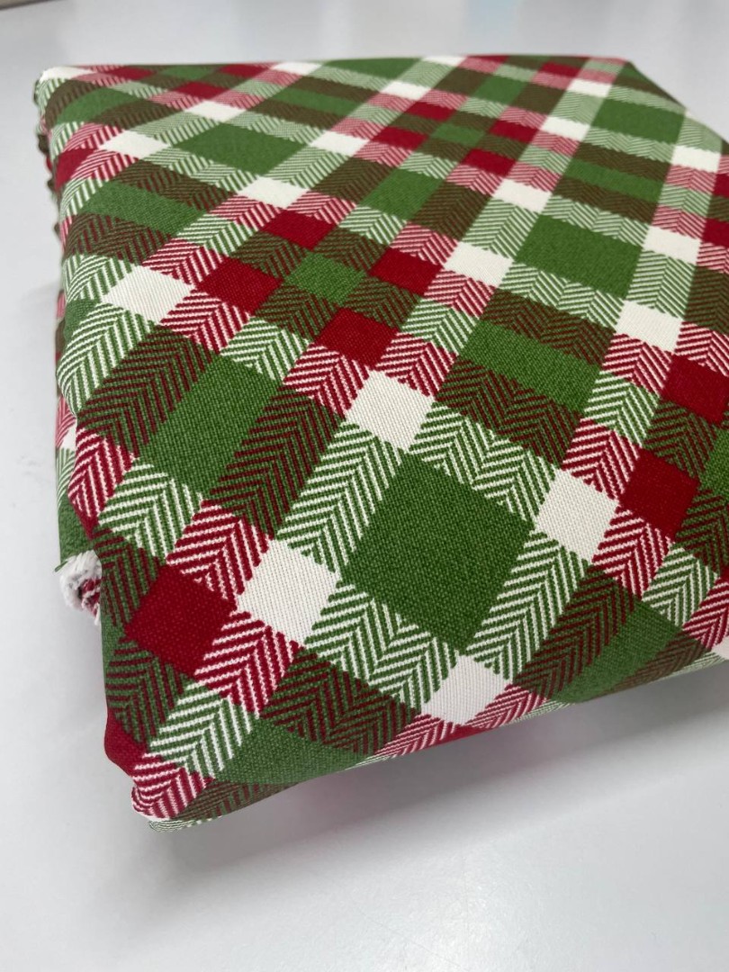 Тефлонова тканина Новорічна клітинка Тефлонова тканина Новорічна клітинка