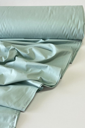 Поплін (ранфорс) пастельно-м'ятній