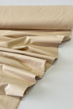 Поплін (ранфорс) світло-бежевий