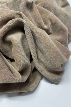 Велюр кавовий