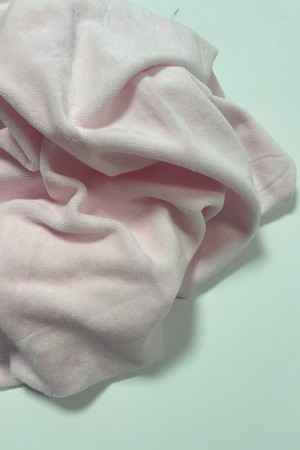 Велюр світло-рожевий