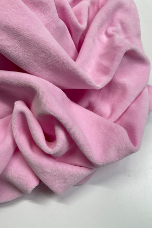 Велюр рожевий