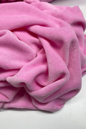 Велюр яскраво-рожевий