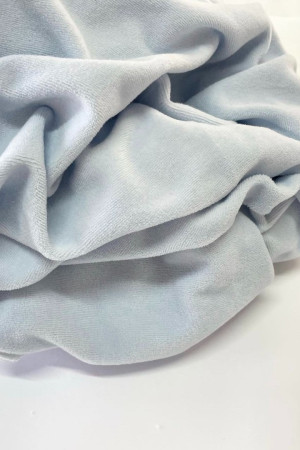 Велюр блідо-блакитний