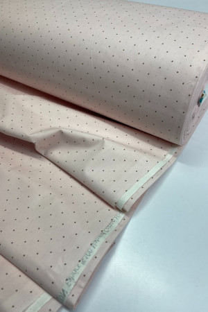 Ранфорс Крапки на пудровому фоні